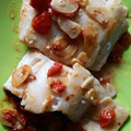 El cooksnap de María José MR 👨‍👩‍👧 cuando hizo Bacalao con tomate y patatas cocidas.