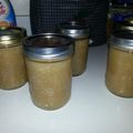 Luddie's cooksnap of when they made skye's homemade cinnamon applesauce.