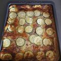 El cooksnap de Nuria González cuando hizo Lasaña de calabacín con bechamel de huevos.
