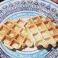 El cooksnap de Vani cuando hizo Waffles dulces.