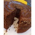 Cooksnap de Fabíola Barros quando cozinhou Bolo de Banana,chocolate e amêndoas.