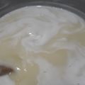 El cooksnap de Steffy Oviedo cuando hizo Dulce de leche casero.