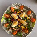 El cooksnap de Carmen Ramis cuando hizo Ensalada de quinoa con remolacha.