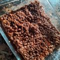 El cooksnap de Roxana Chiatti cuando hizo Turrón de avena.