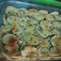 El cooksnap de Romina Marlene Benitez cuando hizo Sesos al horno gratinados con láminas de papas.