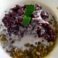 Cooksnap dari Cici Ica untuk resep Bubur ketan hitam dan kacang hijau hemat gas 5-30-7