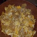 El cooksnap de Daniel cuando hizo Totopos con huevo; para cena o desayuno.