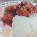 รูป Cooksnap ของ Pinto เมื่อเขาทำ ข้าวเหนียวหมูทอด ข้าวเหนียวไมโครเวฟ