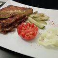 Gephart Zsolt Cooksnap-ja, amikor elkészítette a(z) Sajtos-sonkás bundás kenyér receptet.