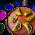 Ruma Guha Das Sharma's cooksnap of when they made রঙিন গুজিয়া(Colourful gujiya recipe in Bengali).