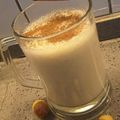 صورة من rana.f.Saber، شاركها بعد تجربة وصفة كوكتيل الموز مع التمر واللوز. من ام احمد الغريسي