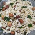 Ankita Kapil Varshney's cooksnap of when they made Namkeen chiwda Mixture.