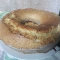 El cooksnap de Angela Lara cuando hizo Torta 1 2 3 4 "La más fácil del mundo".