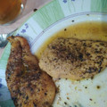 El cooksnap de Pili Lozano Alonso cuando hizo Pechugas de pollo al curry.