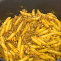 El cooksnap de Mónica cuando hizo Macarrones con salsa boloñesa italiana.