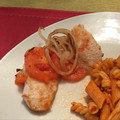 El cooksnap de juanfer1988 cuando hizo Pollo a la plancha con orejones de tomate.