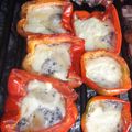 El cooksnap de Dan Barreto @elhornodeeloy cuando hizo Morrones rellenos a la parrilla.