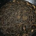 El cooksnap de Patrícia cuando hizo Arroz negro con calamares y salsa alioli.