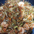 El cooksnap de Jose Manuel Vanesa Guillen cuando hizo Col salteada con langostinos estilo oriental*.