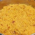 El cooksnap de Yvette cuando hizo Arroz Basmati estilo turco especiado.