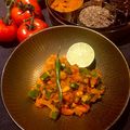 Rachel's cooksnap of when they made Bhindi masala (Ladyfinger dry curry).