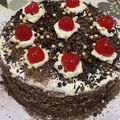 El cooksnap de tapese cuando hizo Tarta Selva Negra.