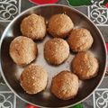 Aditi Hathi Mankad's cooksnap of when they made લાડુ (Ladoo Recipe In Gujarati).