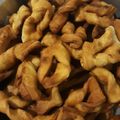 El cooksnap de Berta cuando hizo Chiacchiere, pastelitos fritos italianos.