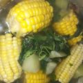 Cooksnap dari Princes Gladisha untuk resep Sayur Bening Bayam, Jagung, Labu Siam
