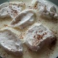 El cooksnap de Maika Raimon cuando hizo Arroz con leche cremoso.