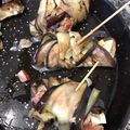 El cooksnap de Marijo Hooft cuando hizo Rollitos de berenjena con atún.