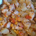 El cooksnap de Janeth Jiménez cuando hizo Calabacitas con pollo y elote a mi estilo. 😋😋.