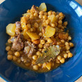 El cooksnap de Eva Moreno cuando hizo Costilla de cerdo guisada con garbanzos y patatas.