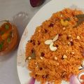  Mrinalini Sinha का कुकस्नैप जब उन्होंने बीटरूट पुलाव (Beetroot Pulao recipe in hindi) बनाया था।