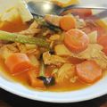 El cooksnap de Jose Abel Arechiga cuando hizo Caldo de Pollo con Espinacas y Verduras.