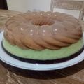 Cooksnap dari cokyuni untuk resep Pudding 3 lapis (marie,avocado,choco)