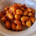 El cooksnap de Marisol Melgarejo cuando hizo Ñoquis de Garbanzos.