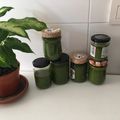 El cooksnap de Ana Mochilera cuando hizo Pesto de cacahuetes.