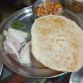 pinky makhija का कुकस्नैप जब उन्होंने छोले भटूरे (chole bhature recipe in hindi) बनाया था।