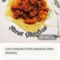 Cooksnap Hani Shaimi semasa beliau membuat Spaghetti Meatballs Bolognese With Mushroom And Brazilian Green Spinach 🇮🇹.