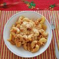 El cooksnap de Pily Gallardo cuando hizo Zapallo Italiano con Quifaros (fideos).