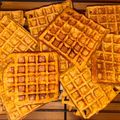 elisabeth977 Cooksnap-ja, amikor elkészítette a(z) Sajtos, szalámis gofri receptet.