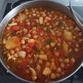 El cooksnap de Elena Gomez cuando hizo Garbanzos con choco o sepia.