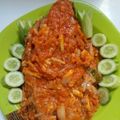 Cooksnap dari Mecca Sakha untuk resep Gurame Saos Padang