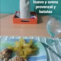El cooksnap de Christian Luna cuando hizo Supremas de Pollo rebozado con Avena.