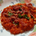 El cooksnap de Luz cuando hizo 🦑Calamares con salsa de tomate 🍅🧅.