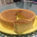 Sammie's cooksnap of when they made Japanese cheesecake.
