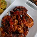 Cooksnap dari NuRaDewi untuk resep Udang Bakar Madu