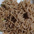 shobhana khan's cooksnap of when they made Noddles.