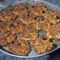 El cooksnap de Jessica Falero cuando hizo Galletas de avena, pasas, coco, banana 🍌 sin harina, sin huevo ni leche 🌱 vegana.